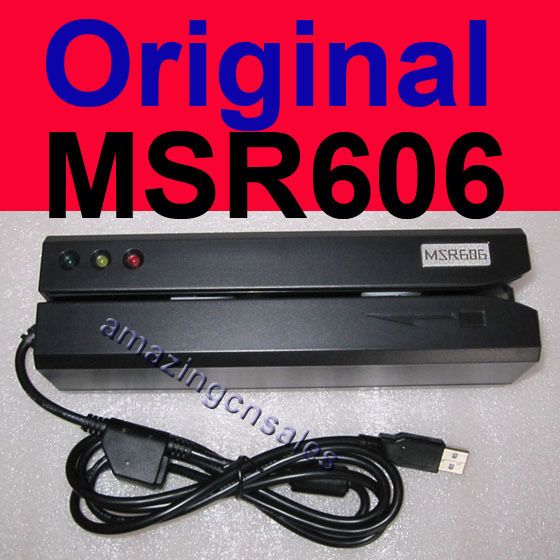 MSR606 HiCo Magnetic Card Reader Writer Encoder MSR206