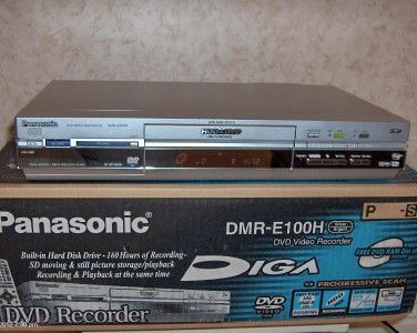 Panasonic DMR E100H 120 GB DVD Recorder Perfect Condition