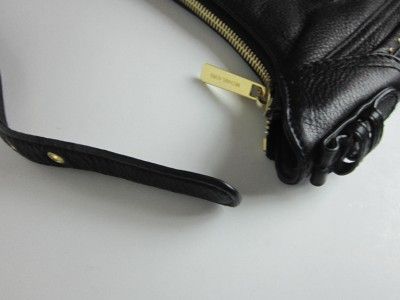 Michael Kors Ursala black Pebbled Leather Hobo Shoulder BAG