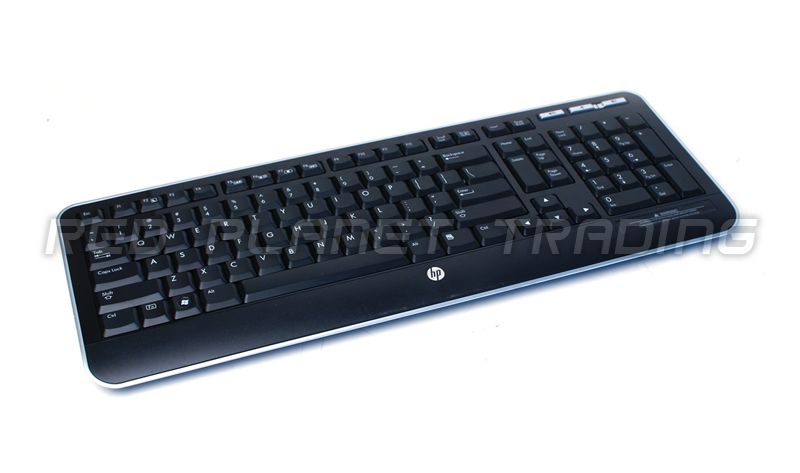 Genuine HP Atlas Wireless Slim Black English Desktop Keyboard KG 0851