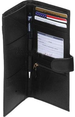 Ili Leather Travel Wallet Passport Case Ticket Holder