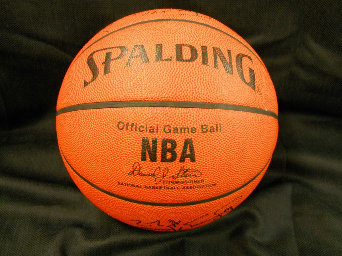1992 1993 NBA Charlotte Hornets Game Used Team Signed Ball