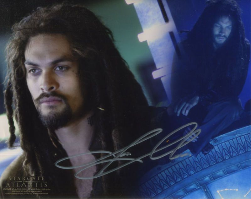 Stargate Atlantis Ronon Dex Jason Momoa Autograph Sale