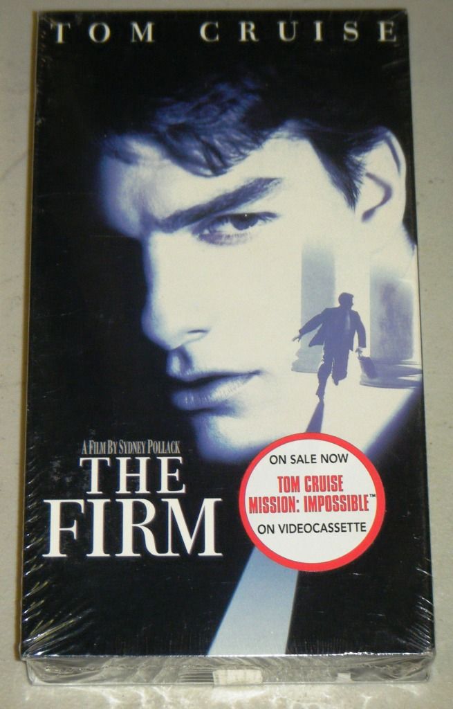  VHS Movie Paramount Pictures 1993 Tom Cruise Jeanne Tripplehorn