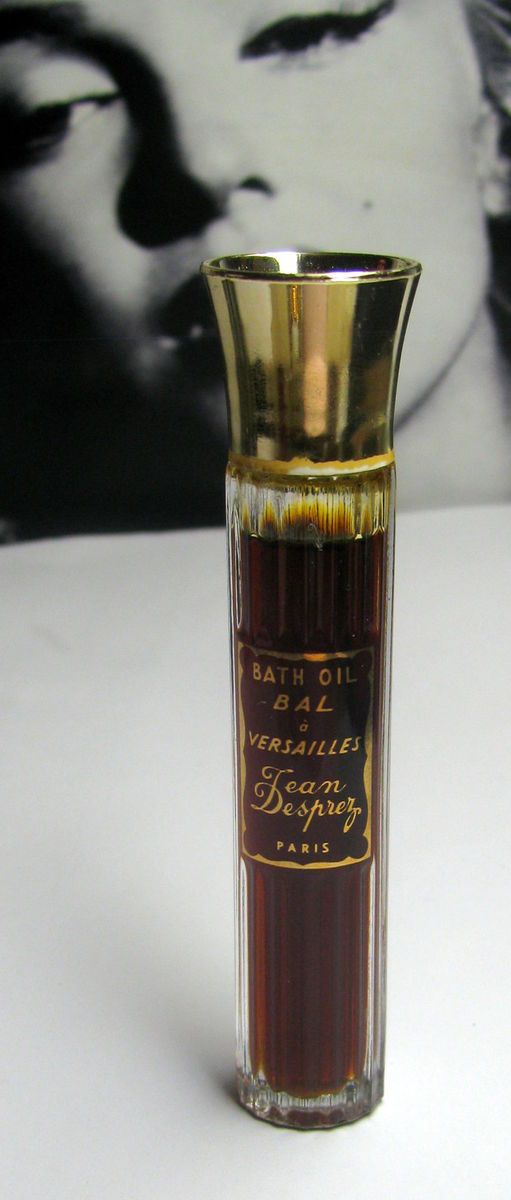 Jean Desprez BAL A Versailles Perfume Bath Oil 33oz Vintage