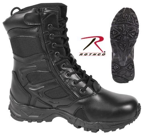 Rothco Black Forced Entry Deployment 8 Boot