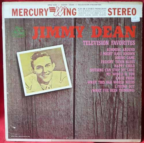 Jimmy Dean Television Favorites TV Stereo LP Record