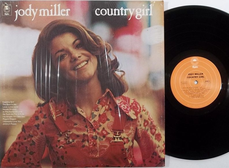 Jody Miller Country Gal Epic LP Country Female Vocal Vinyl Record