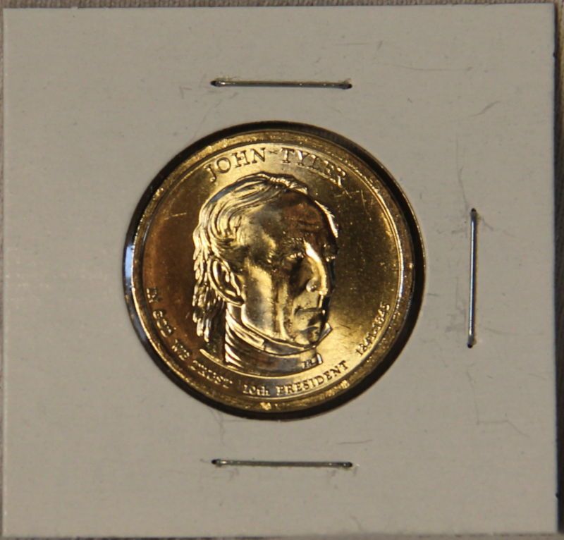 John Tyler 2009 D Presidential Dollar Coin  
