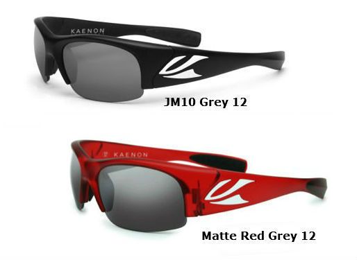 Authentic Kaenon Polarized Sunglasses Hard Kore JM10 Matte Red Grey 12
