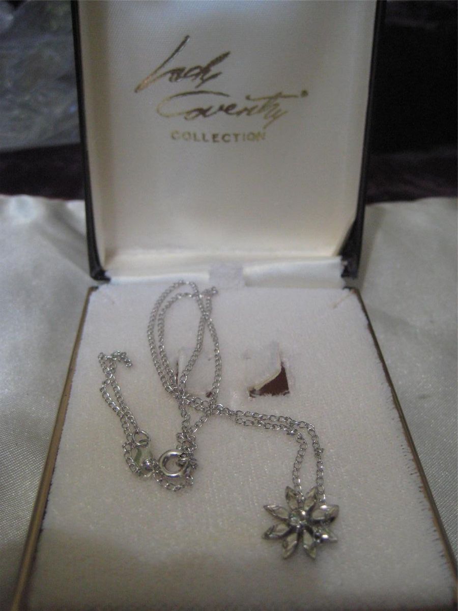 VINTAGE SIGNED SARAH COOVENTRY STERLING SILVER 925 NECKLACE NEW IN BOX