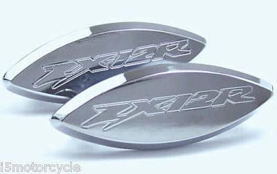 Kawasaki Ninja zx12r Chrome Mirror Block Off Plates
