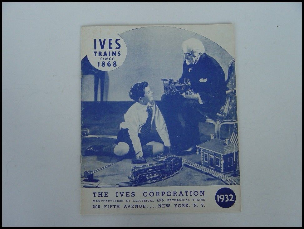1932 Ives Train Railroad Catalog Reproduction Toy Transformer