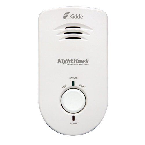 Kidde 900 0235 Nighthawk Carbon Monoxide Alarm, Long Life AC Powered