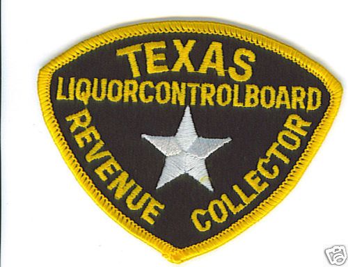 Law Enforcement Texas Liquor Control Board Patch Badge