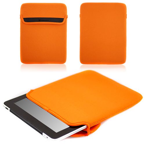 CaseCrown Neoprene Sleeve Case for Le Pan II Tablet Orange