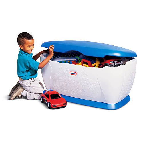 Little Tikes Kids Giant Big Toy Box Storage Chest New