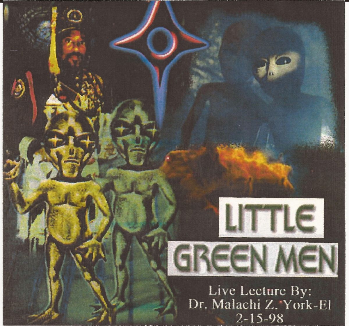 Dr Malachi Z York Little Green Men CD