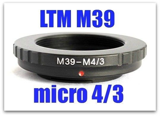 M39 LTM LSM Leica Screw to Micro 4 3 M4 3 M43 Mount Adapter GX1 EP3