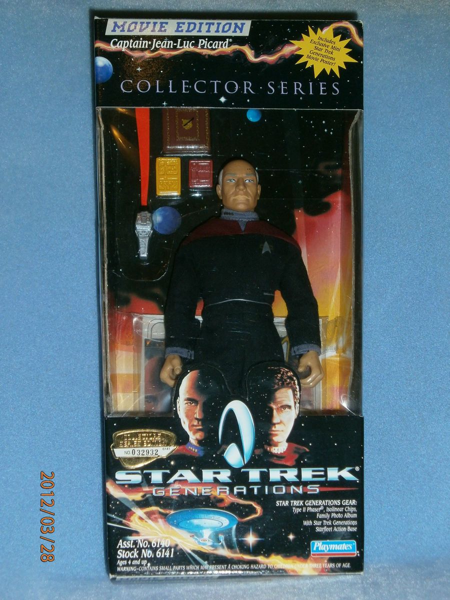 Trek Generations Captain Jean Luc Picard Movie 9 Action Figure