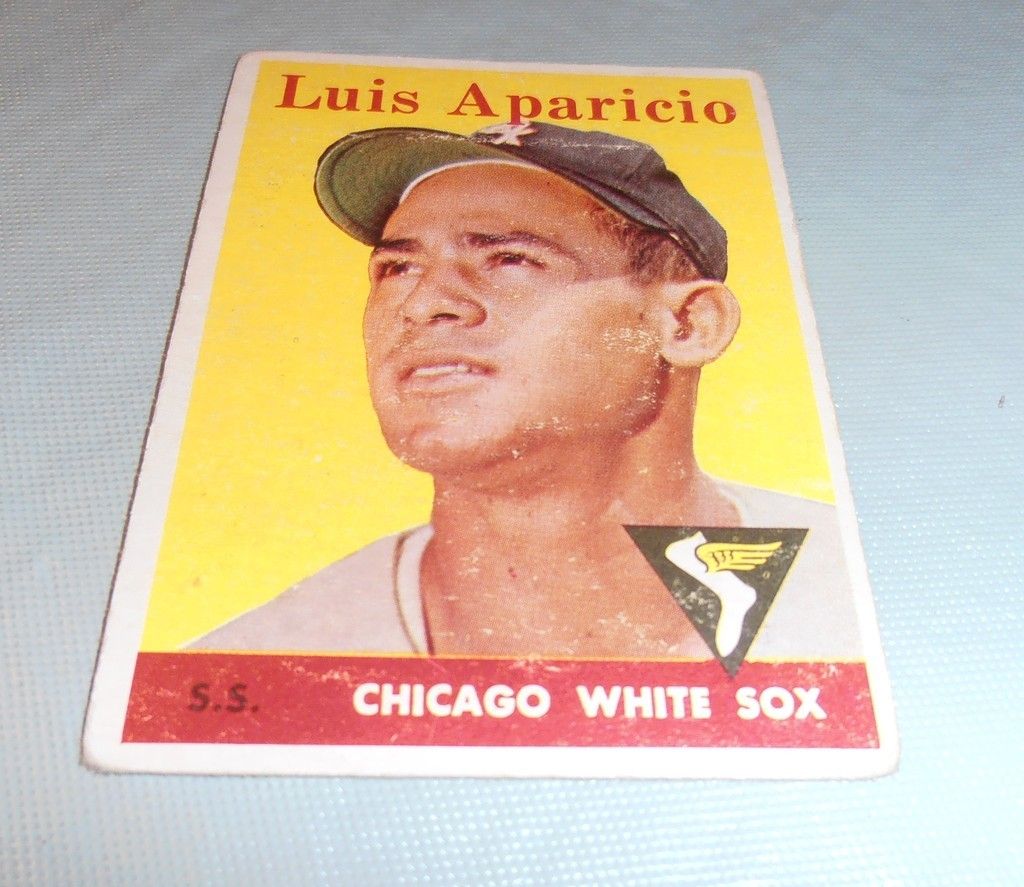 1958 Topps Luis Aparicio 85 Poor Chicago White Sox