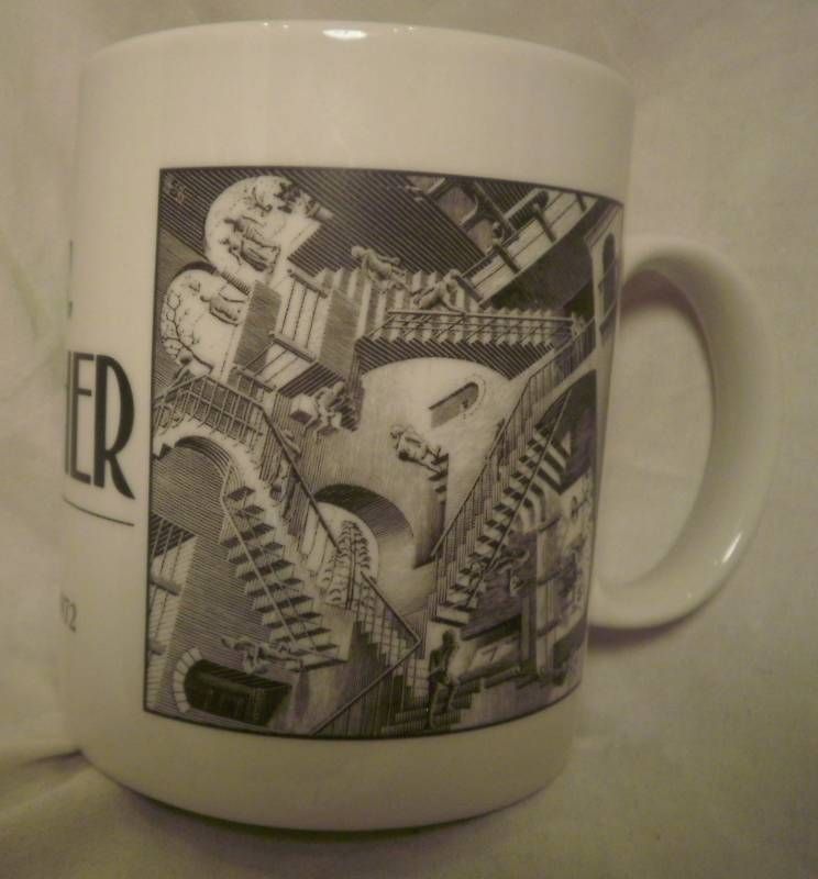 Escher Coffee Mug Cup Andazia 1898 1972