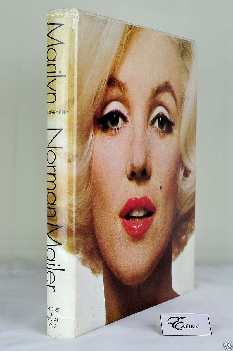 Marilyn A Biography by Norman Mailer of Monroe 1973 HC DJ 1st Printing