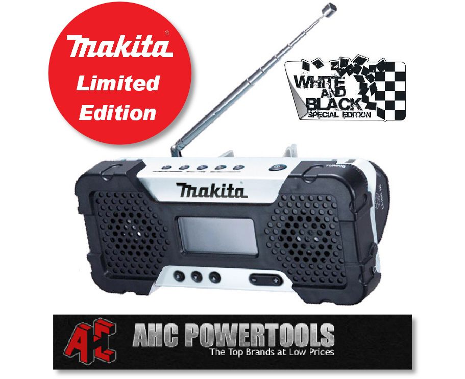 Makita 10 8V Radio MR051W White LXT Li on with Digital Display MR051