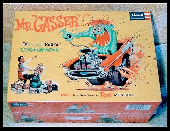 MR. GASSER model ed Roth BIG DADDY revell kit vintage hot rod cars