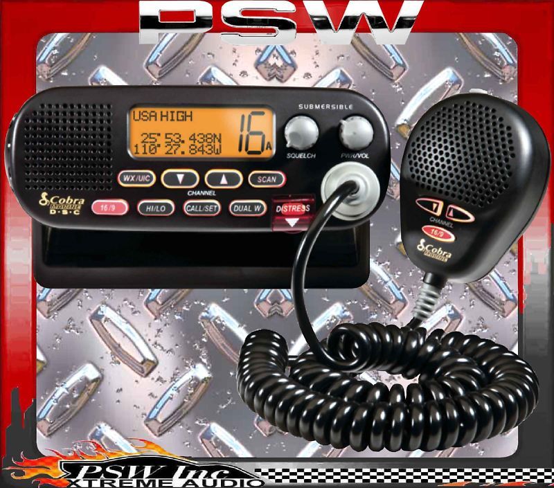 Cobra Marine 25 Watt Class D Digital Marine VHF Fixed MRF55BD