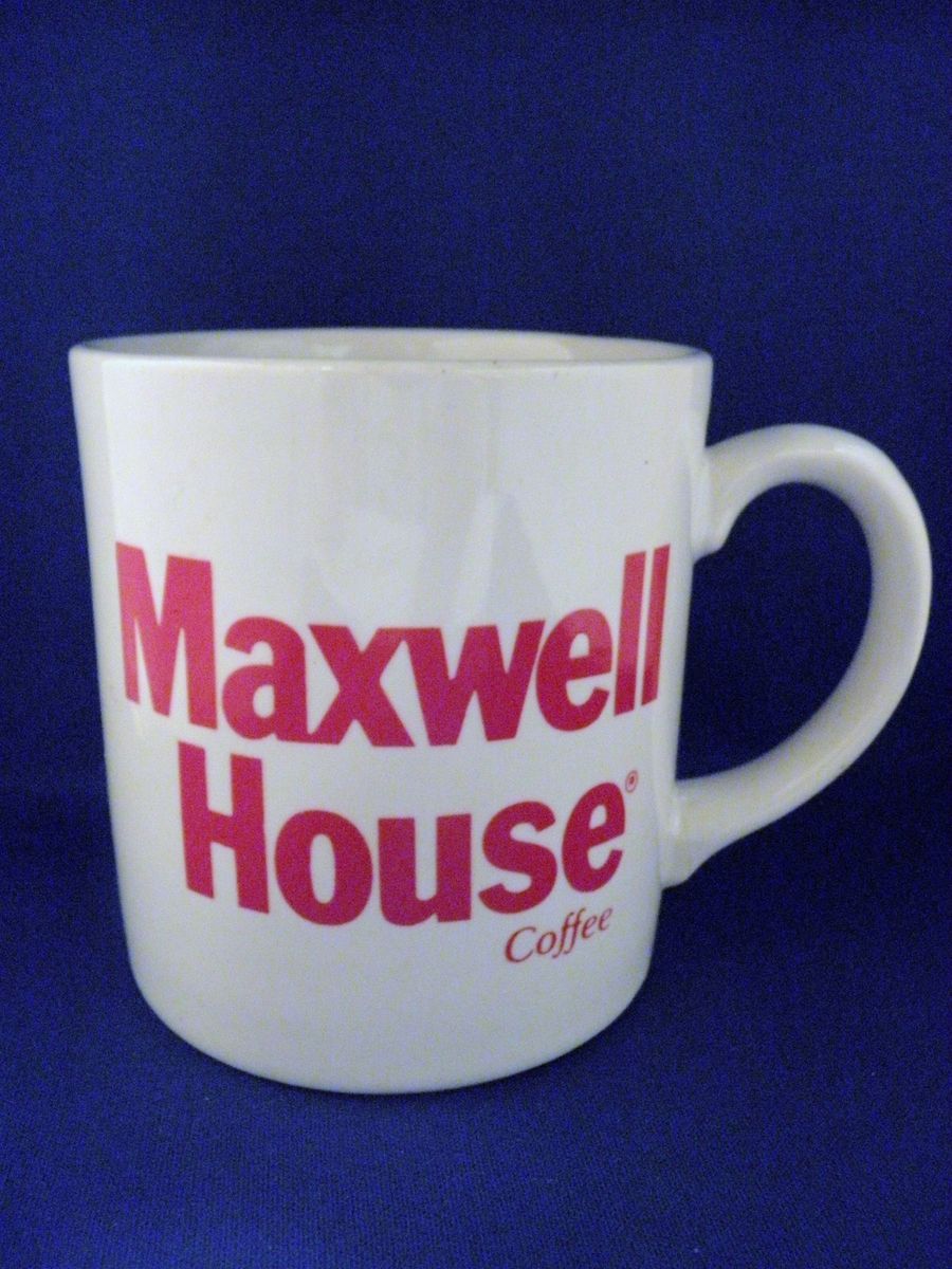 Maxwell House Coffee Advertising Mug Made in England