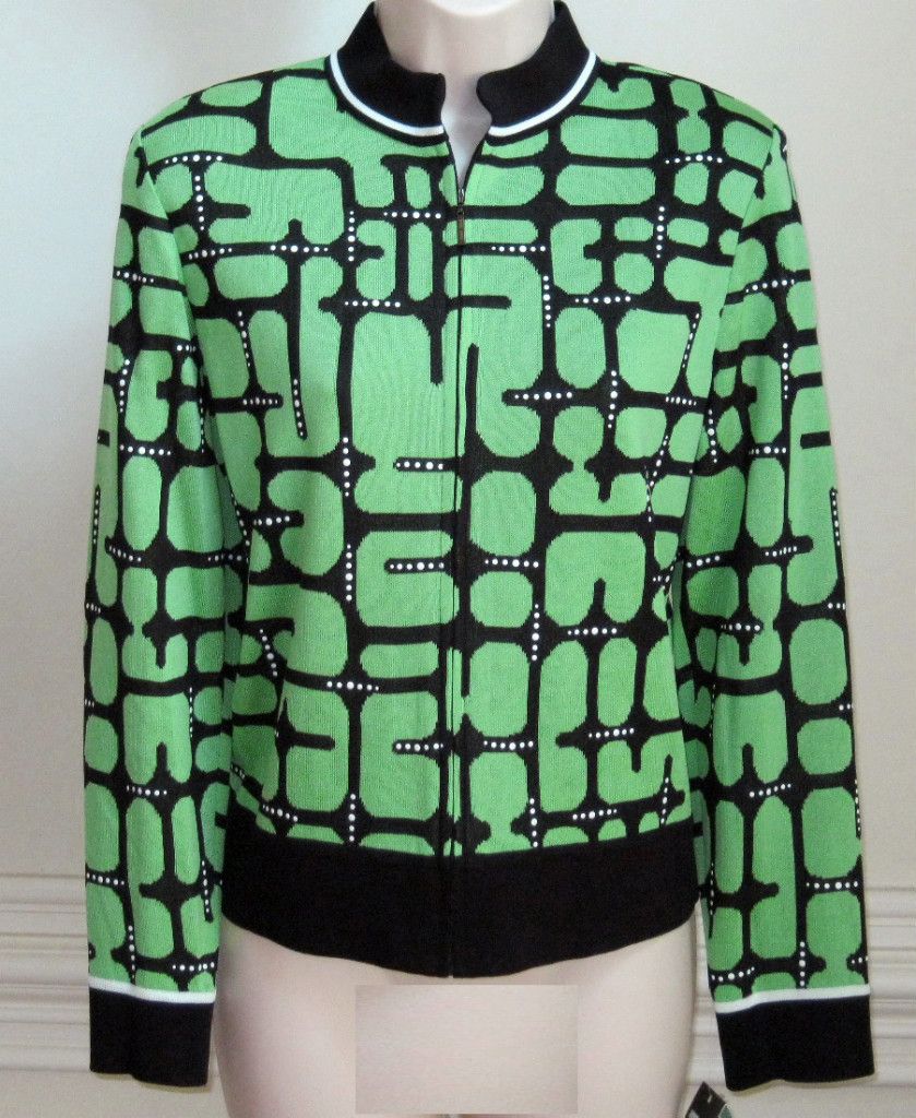 Ming Wang Womens Long Sleeve Jacket Size s New Discount