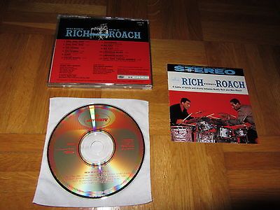 BUDDY RICH MAX ROACH Rich Versus ROACH 1986 JAPAN CD issue 32JD