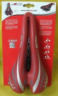 Selle SMP Strike Extra Saddle 344 gr RED Bike Bicycle Racing Road Seat