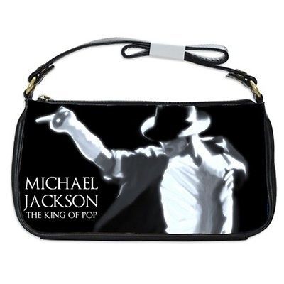 Michael Jackson King Of Pop Collectible Genuine Leather Shoulder