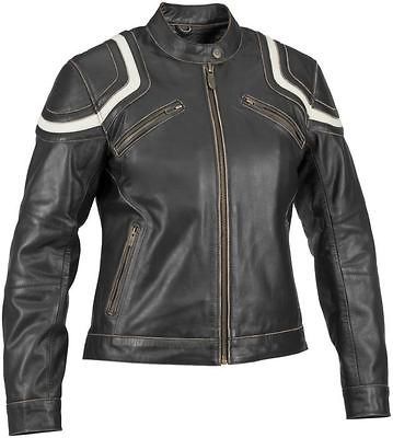 Newly listed River Road Babe Vintage Leather Motorcycle Jacket Black
