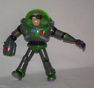 Buzz Lightyear Talking Action Figure 2001 Red Laser Zurg 12 Toy Story