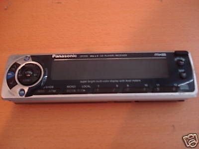 Panasonic DFX55 Car CD Player MXE Face Faceplate #72