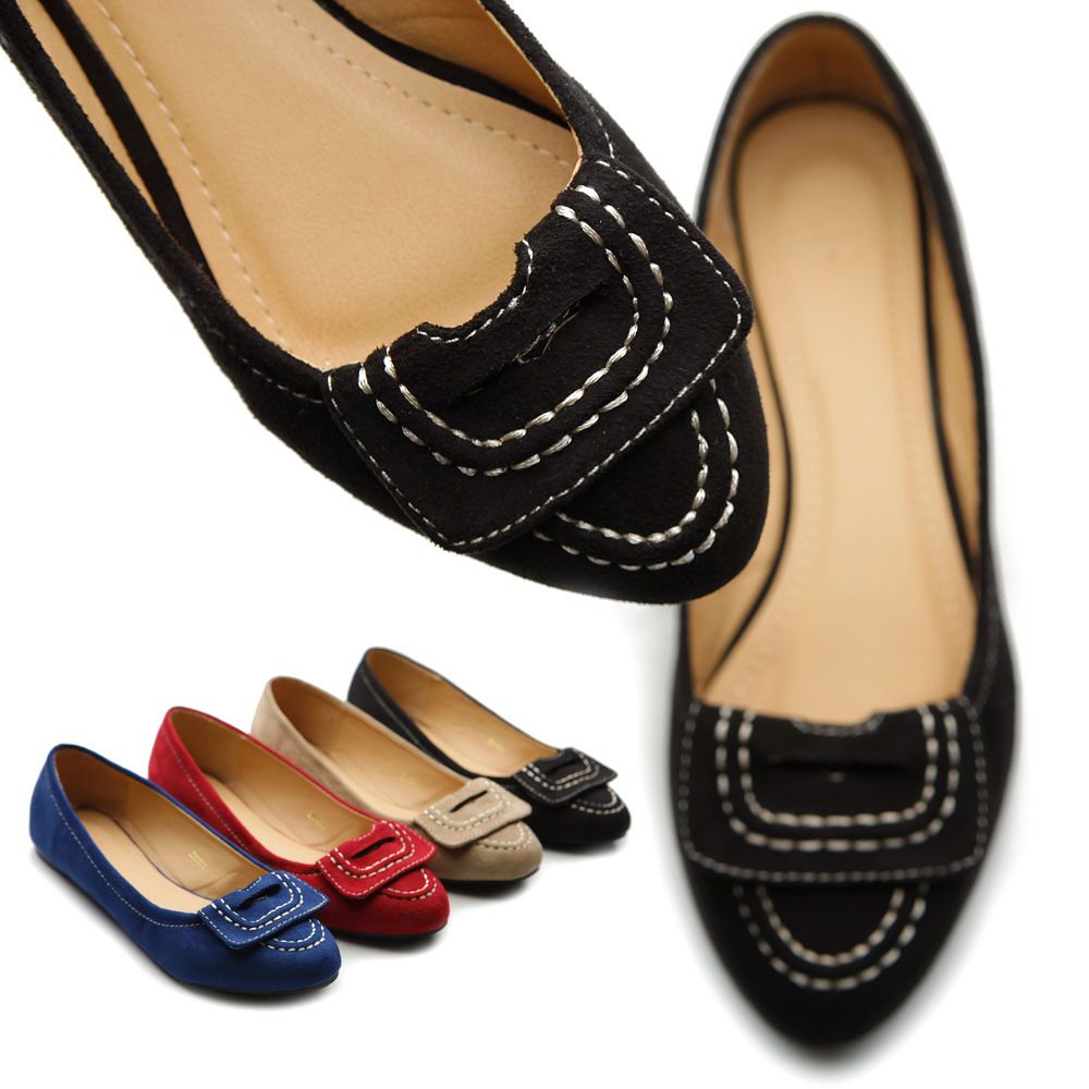 Ballet Flats Loafers Cute Casual Bow Comfort Multi Colored Shoes