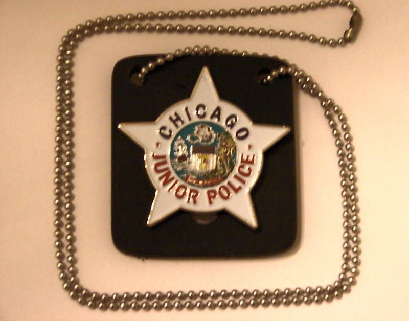 Kids Chicago Junior Police Badge BG 8000