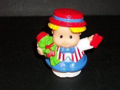 Fisher Price Little People Circus Fun Park Carnival Eddie with Red