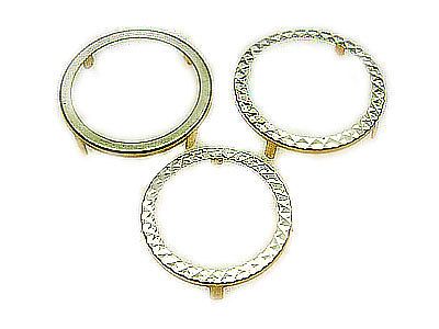 9ct Gold NEW Sovereign / half Sovereign ring mount Bezel 4 claw