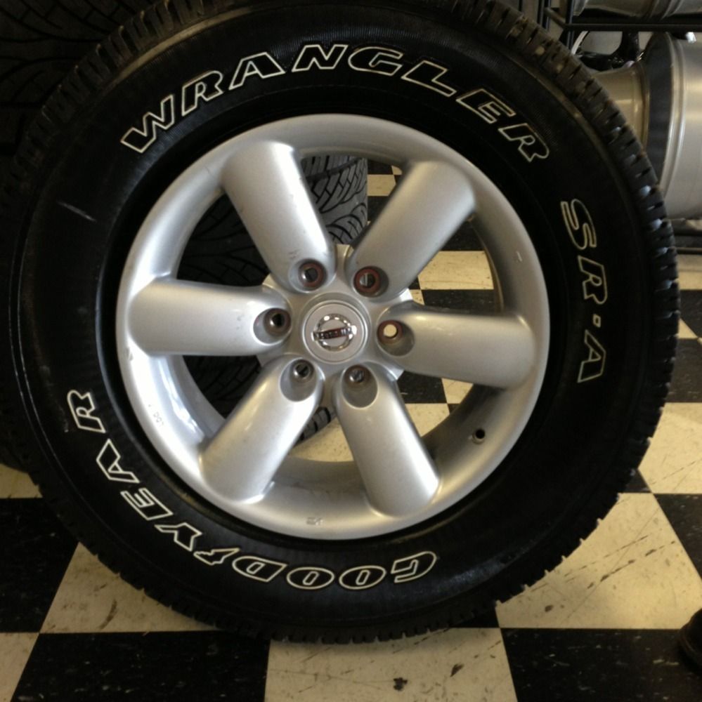 Nissan Titan Wheels and Tires 2012 Take Off Rims Tires 18