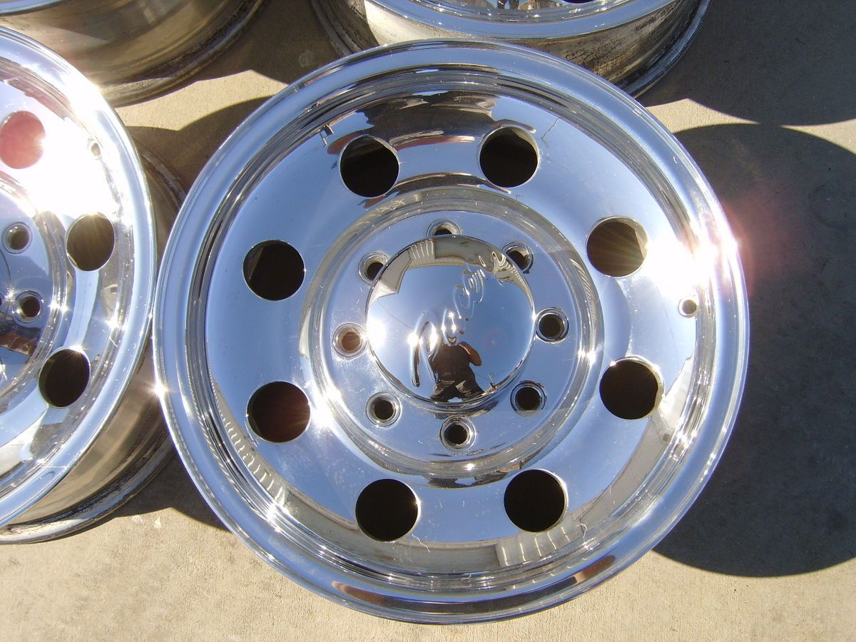 polished alloy wheels rims alcoa 16x7 8x6 5 Chevy 2500HD Ford F250