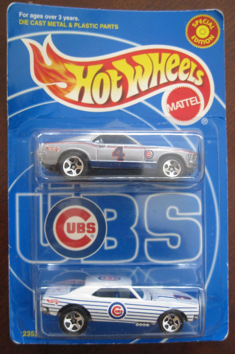 1999 Hot Wheels Special Edition Chicago Cubs Mustang Mach 1 67 Camaro