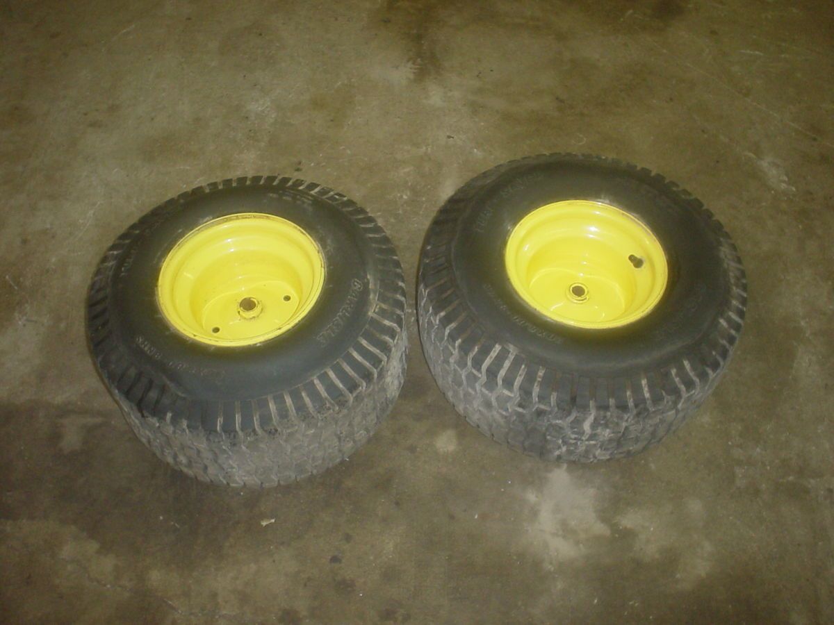 Deere L100,L108,L111,L118 Lawn Tractor Rear Wheels & Tires 20X8.00 8