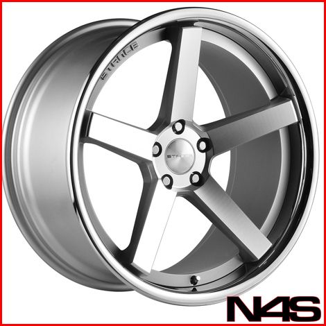 GS400 GS430 Stance SC 5IVE Silver Concave Staggered Wheels Rims